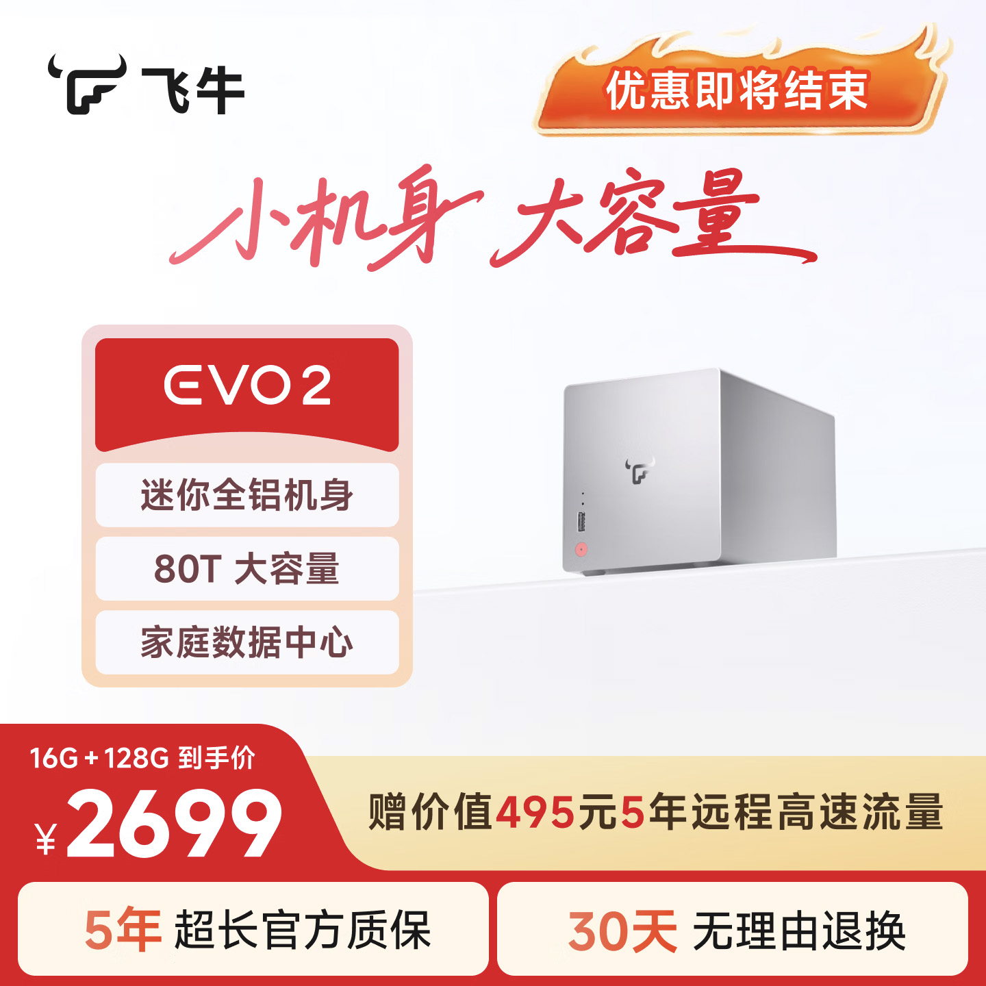 飞牛NAS EVO 2